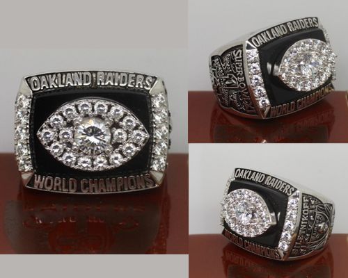 1976 NFL Super Bowl XI Oakland Raiders Championship Ring